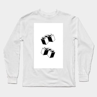 2 x 2 Brick Corner Long Sleeve T-Shirt